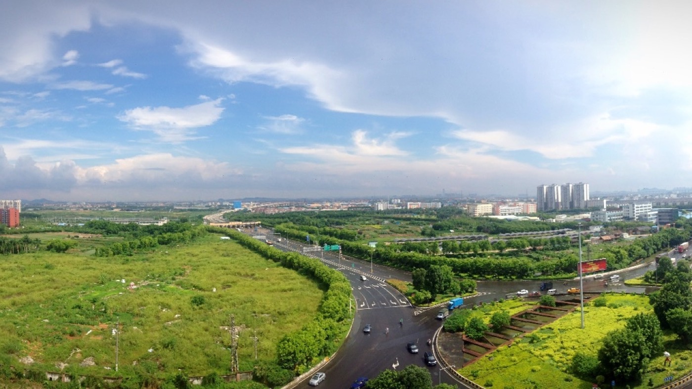 Beidou Bridge in Panyu District, Guangzhou