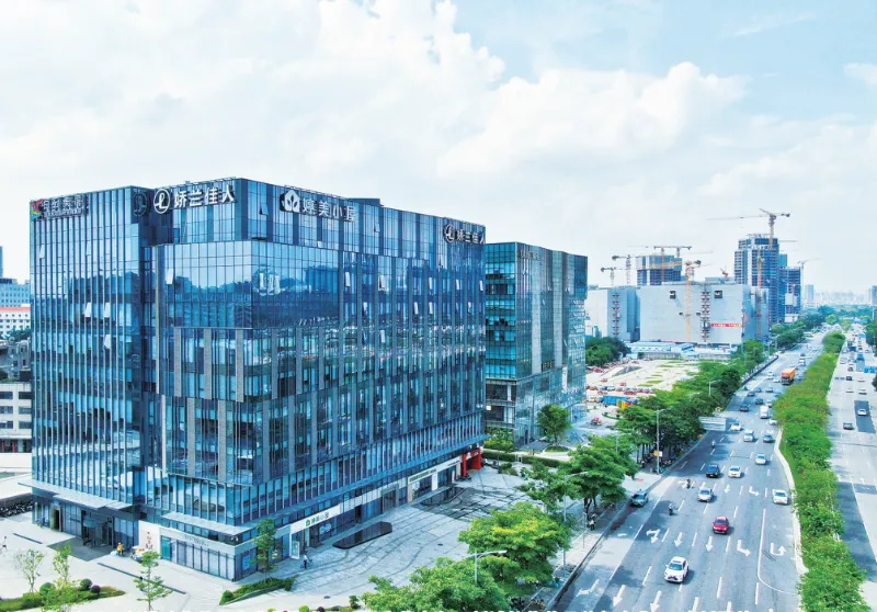 Baiyun District cosmetics manufacturing cluster in Guangzhou